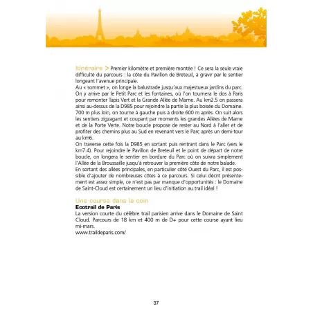 Trail autour de Paris
