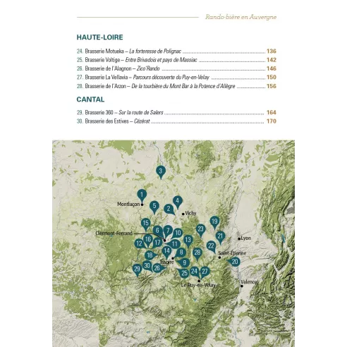 Rando-bière en Auvergne