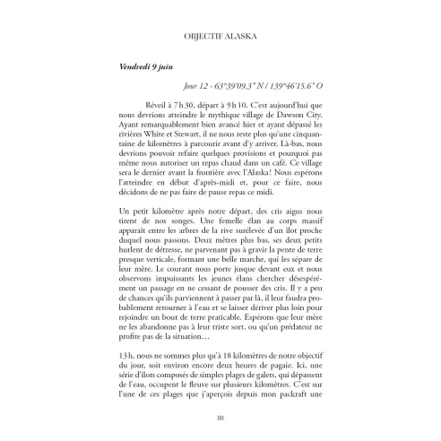 Aventures en Alaska, 2 571 kilomètres sur le fleuve Yukon