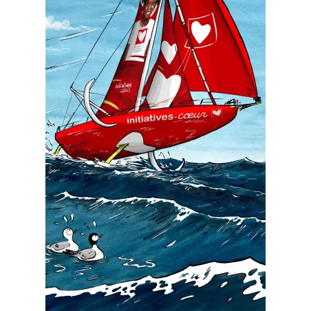 BD Embarque avec Samantha Davies sur son nouveau bateau ! Tome 2