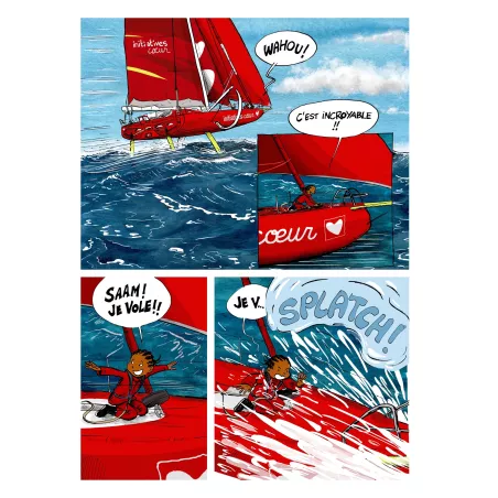 BD Embarque avec Samantha Davies sur son nouveau bateau ! Tome 2