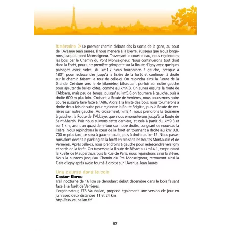 Trail autour de Paris