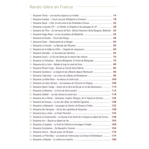 Rando-bière en France