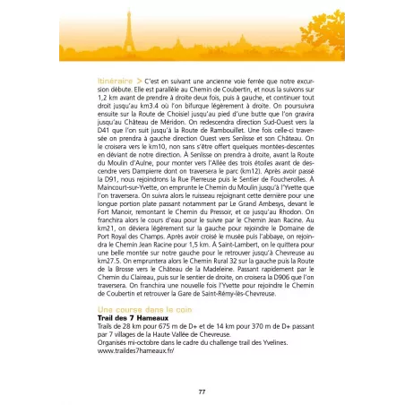 Trail autour de Paris