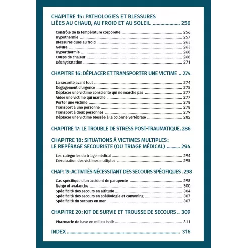 Guide des premiers secours en plein air et en milieu isolé - Deuxième édition