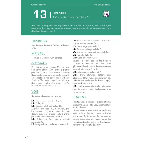 100 grandes voies plaisir autour de Chamonix