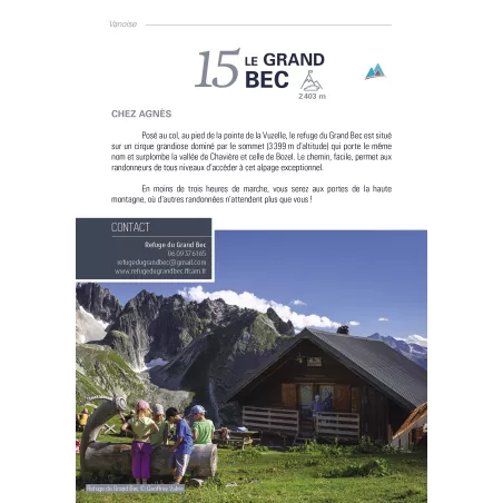 Rando-refuge dans les Alpes du Nord