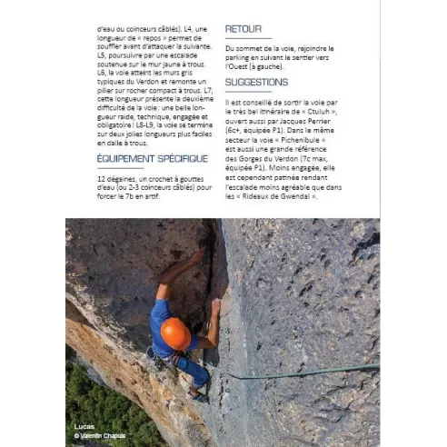 Les 100 plus belles grandes voies de Provence