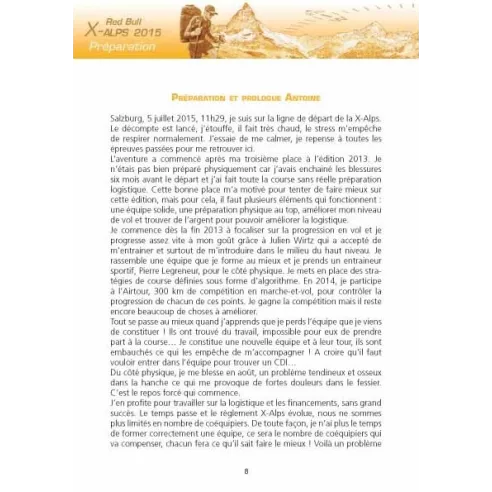 X-Alps Course-poursuite à travers les Alpes