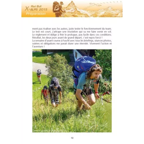 X-Alps Course-poursuite à travers les Alpes