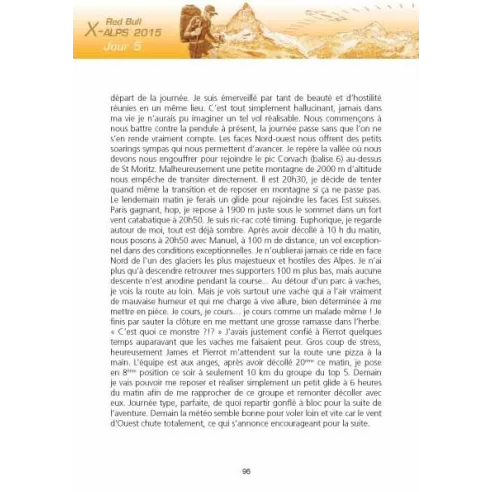 X-Alps Course-poursuite à travers les Alpes