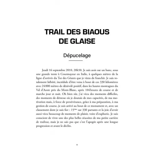 Histoires de trail