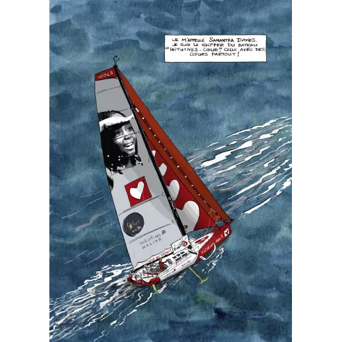 BD Le Vendée Globe de Samantha Davies Tome 1