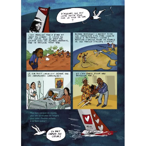 BD Le Vendée Globe de Samantha Davies Tome 1