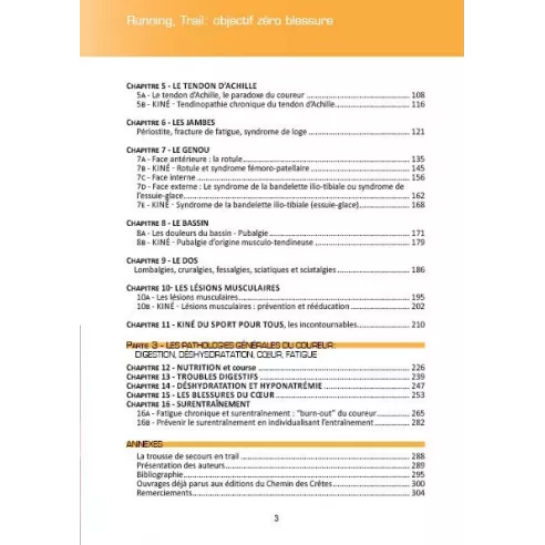 Running, trail : Objectif zéro blessure
