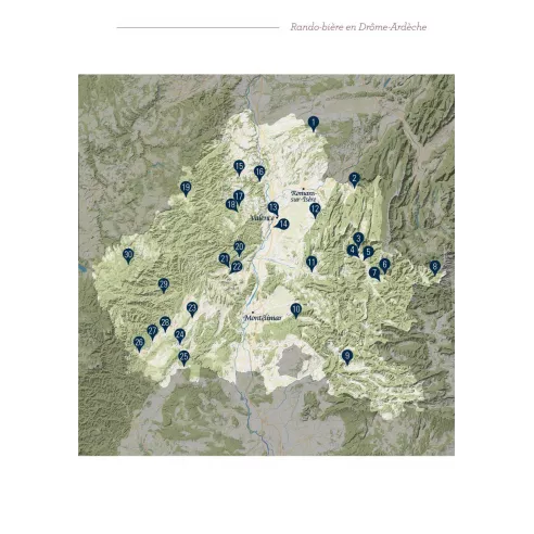 Rando-bière en Drôme-Ardèche