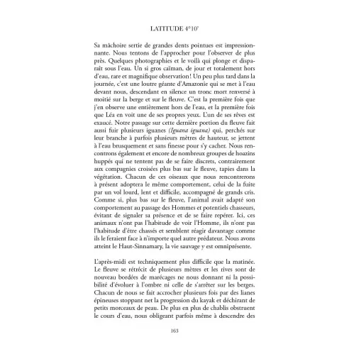 Journal d'expéditions en Amazonie