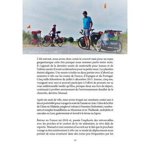 Une famille à vélo jusqu’en Iran