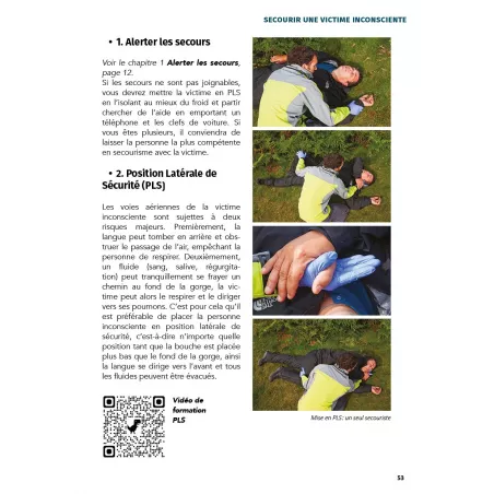 Guide des premiers secours en plein air et en milieu isolé
