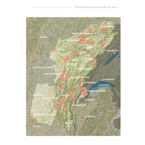 Rando-bière dans le massif du Jura