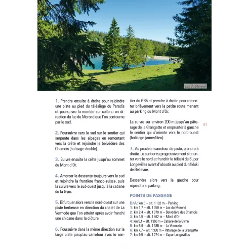 Rando-bière dans le massif du Jura