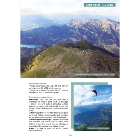 Topo cross parapente