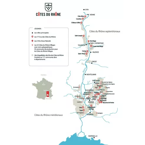 Rando-vin dans les Côtes du Rhône