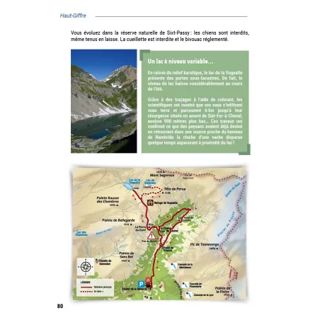 Lacs autour du Mont-Blanc