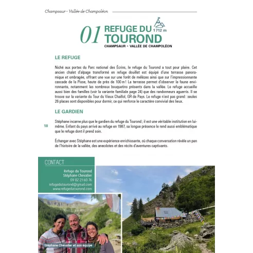 Rando-refuge dans les Alpes du Sud