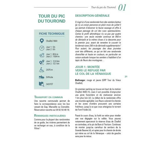 Rando-refuge dans les Alpes du Sud